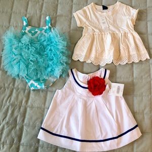 Janie and Jack, Gap, Mud Pie 12-18 months girl